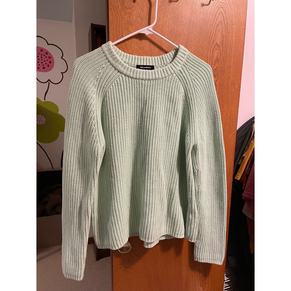 525 America Mint Sweater
